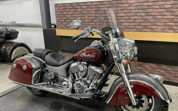 2019 Indian Motorcycle® Springfield® Steel Gray / Burgundy Metallic