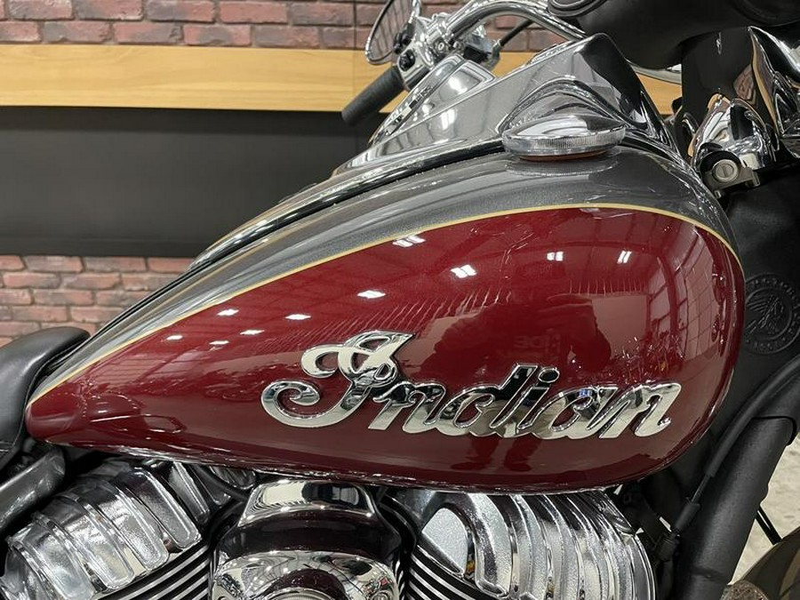 2019 Indian Motorcycle® Springfield® Steel Gray / Burgundy Metallic