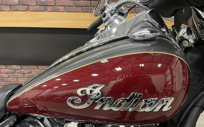 2019 Indian Motorcycle® Springfield® Steel Gray / Burgundy Metallic