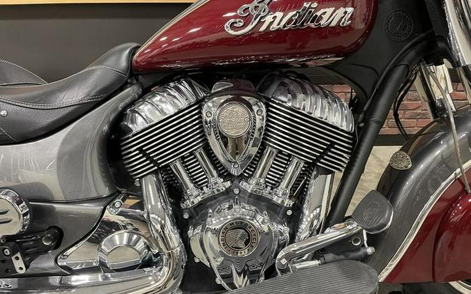 2019 Indian Motorcycle® Springfield® Steel Gray / Burgundy Metallic