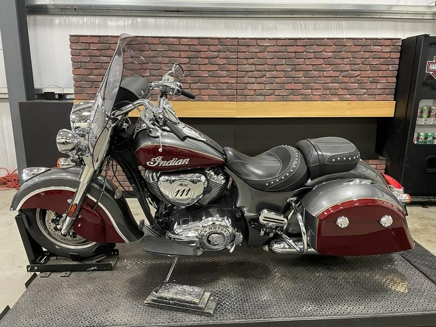 2019 Indian Motorcycle® Springfield® Steel Gray / Burgundy Metallic