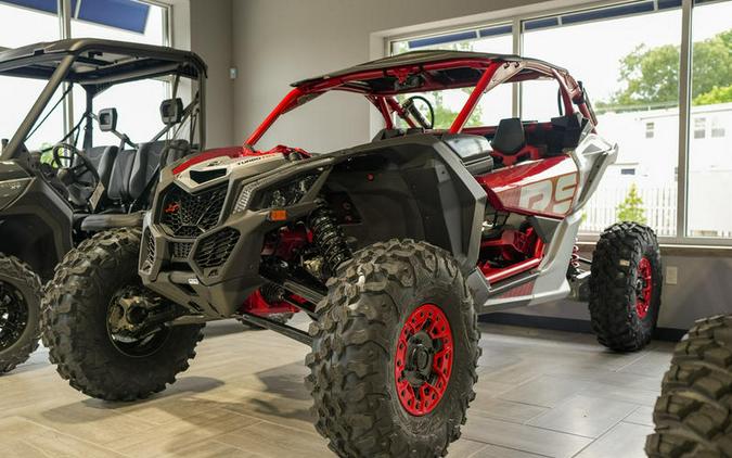 2024 Can-Am® Maverick X3 X rs Turbo RR with Smart-Shox Fiery Red & Hyper Silver