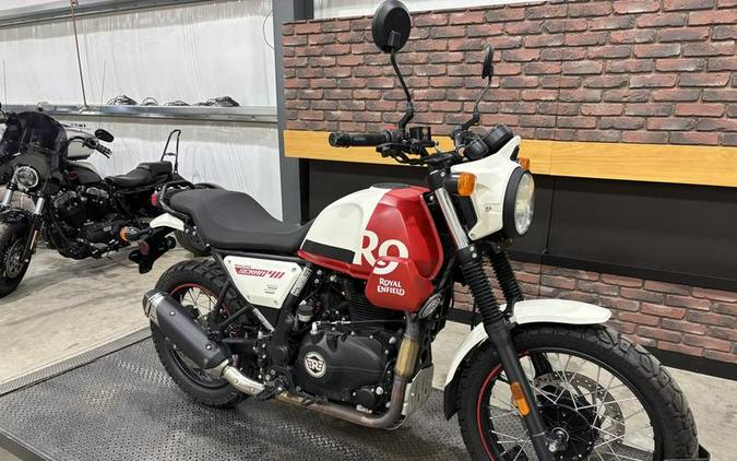 2023 Royal Enfield Scram 411 White Flame
