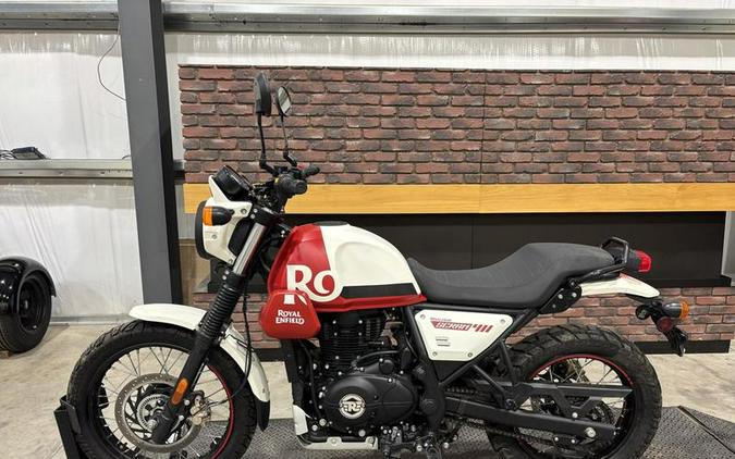2023 Royal Enfield Scram 411 White Flame