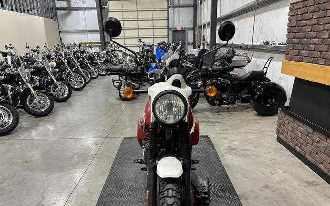 2023 Royal Enfield Scram 411 White Flame