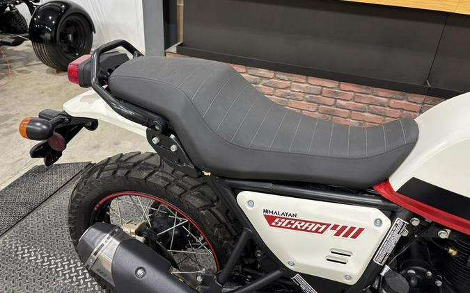 2023 Royal Enfield Scram 411 White Flame