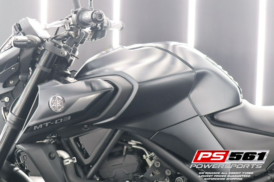 2021 Yamaha MT-03