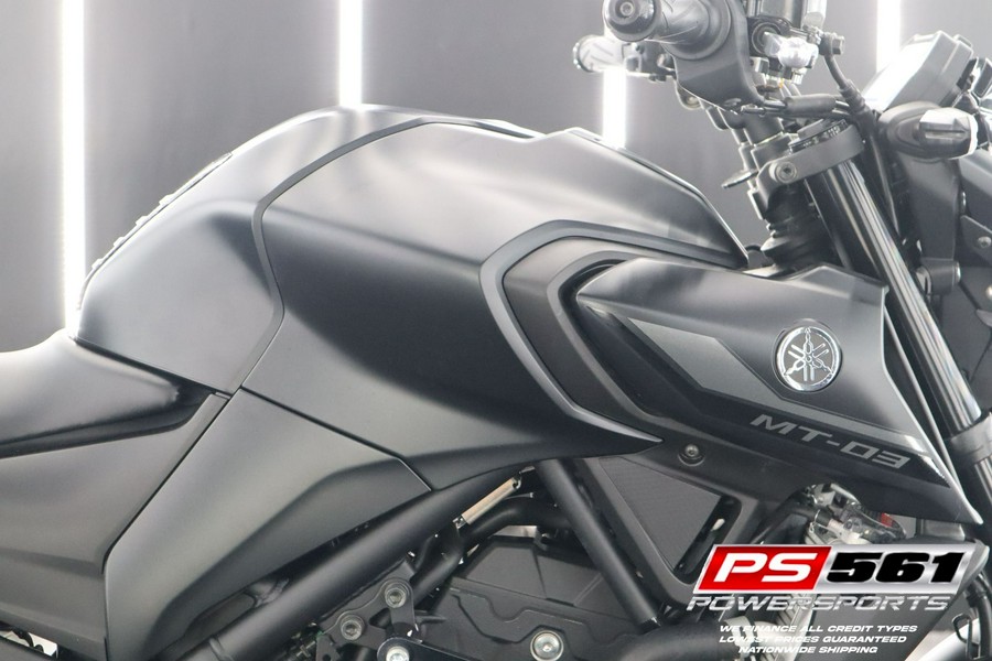 2021 Yamaha MT-03