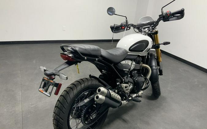 2026 Triumph Scrambler 400 XC Vanilla White