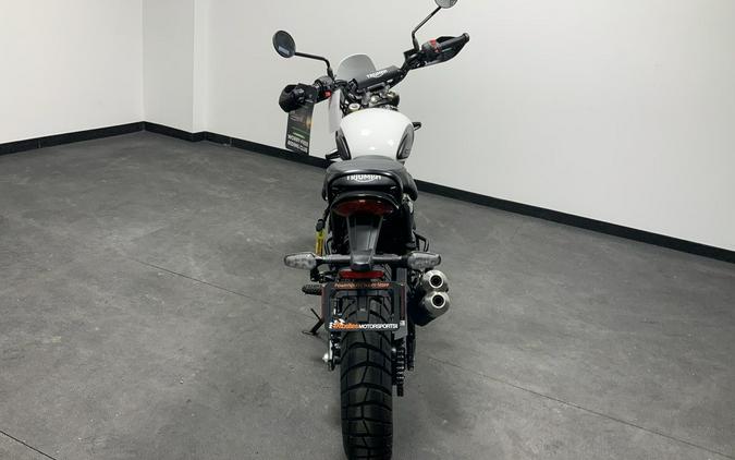 2026 Triumph Scrambler 400 XC Vanilla White
