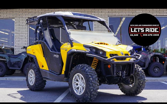 2014 COMMANDER 800R XT - Can-Am