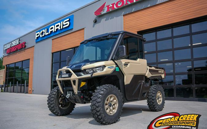 2025 Can-Am® Defender Limited HD10 Desert Tan & Stealth Black