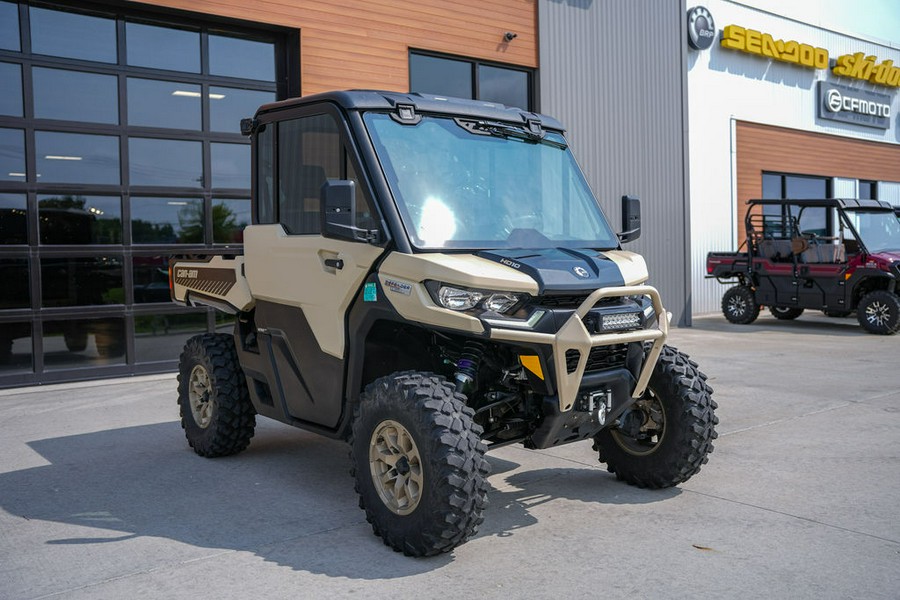 2025 Can-Am® Defender Limited HD10 Desert Tan & Stealth Black