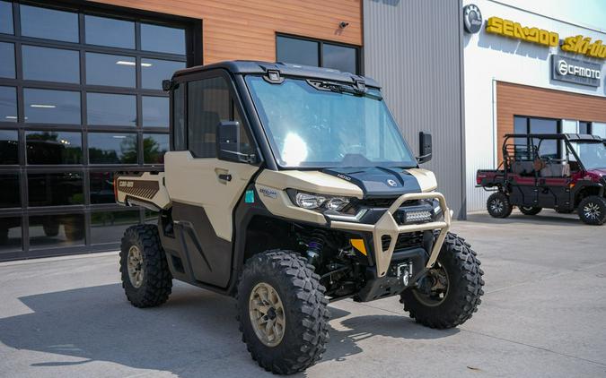 2025 Can-Am® Defender Limited HD10 Desert Tan & Stealth Black