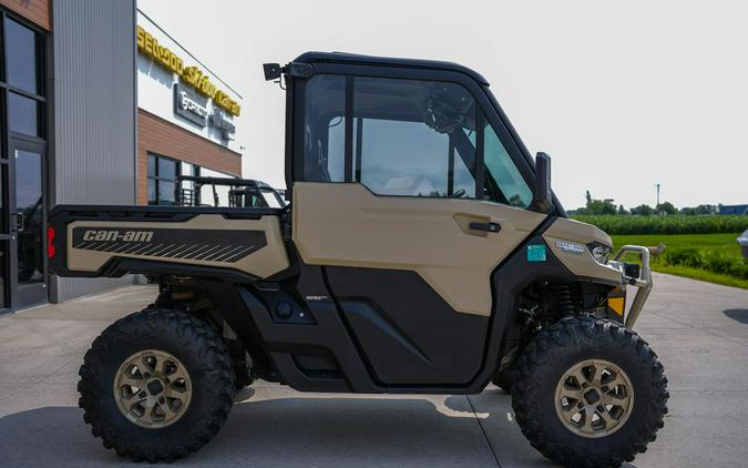 2025 Can-Am® Defender Limited HD10 Desert Tan & Stealth Black