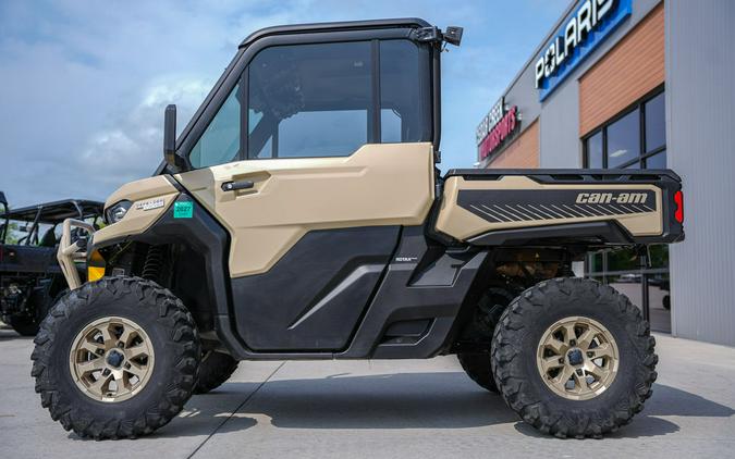 2025 Can-Am® Defender Limited HD10 Desert Tan & Stealth Black