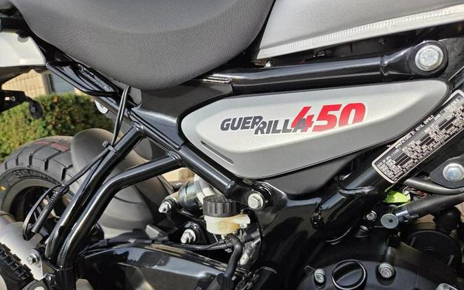 2026 Royal Enfield Guerrilla 450 Smoke Silver