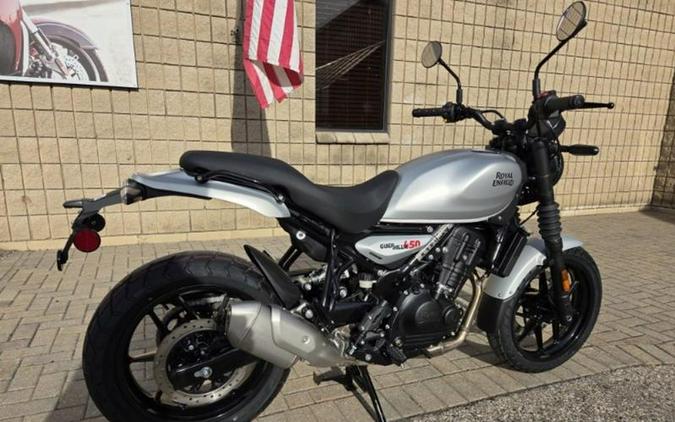 2026 Royal Enfield Guerrilla 450 Smoke Silver