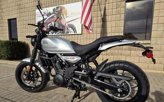 2026 Royal Enfield Guerrilla 450 Smoke Silver