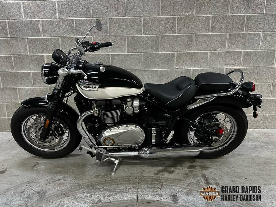 2022 Triumph Bonneville Speedmaster Sapphire Black/Fusion White