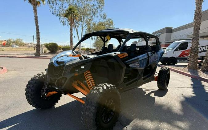 2026 Can-Am® Maverick X3 MAX RS Turbo Scandi Blue & Orange Crush