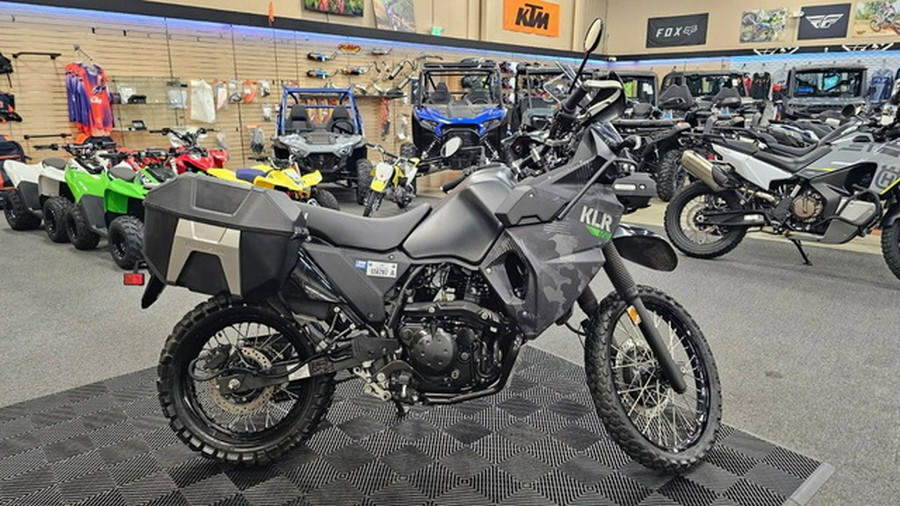 2022 Kawasaki KLR650 Adventure Camo
