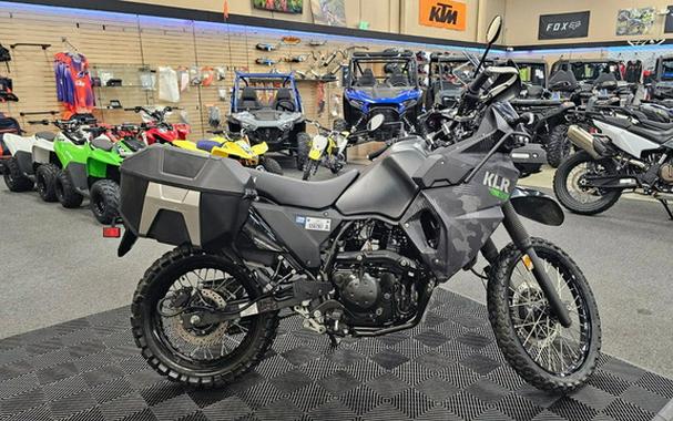2022 Kawasaki KLR650 Adventure Camo