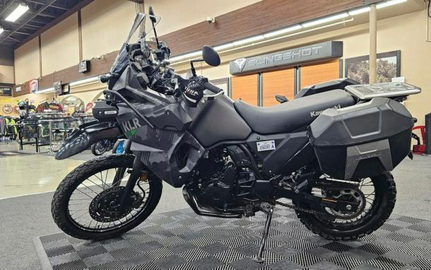 2022 Kawasaki KLR650 Adventure Camo