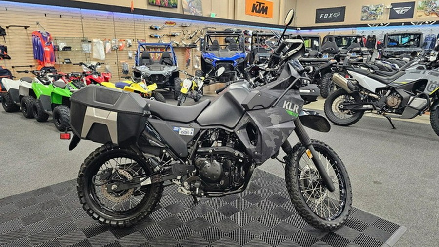 2022 Kawasaki KLR650 Adventure Camo