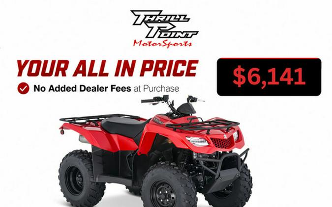 2025 Suzuki KingQuad 400 ASi