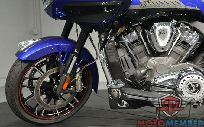 2023 Indian Challenger Limited Spirit Blue Metallic / Black M