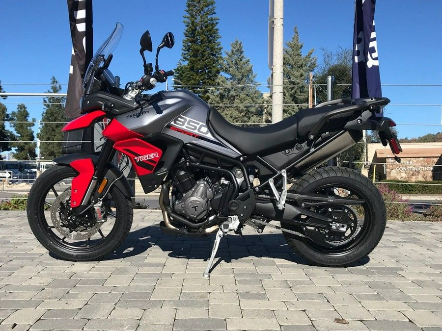 2024 Triumph Tiger 850 Sport Graphite/Diablo Red