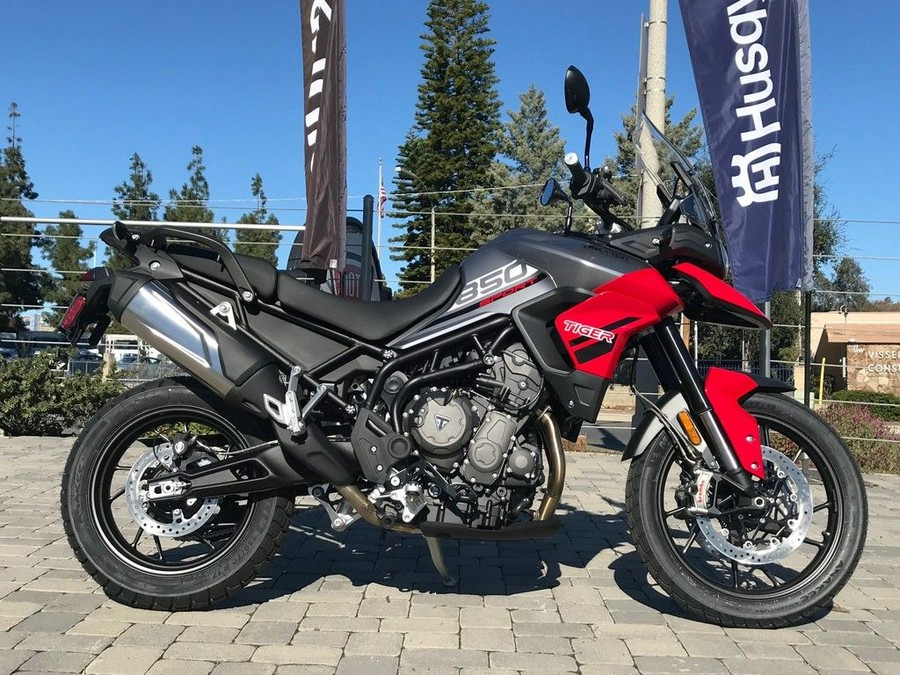 2024 Triumph Tiger 850 Sport Graphite/Diablo Red