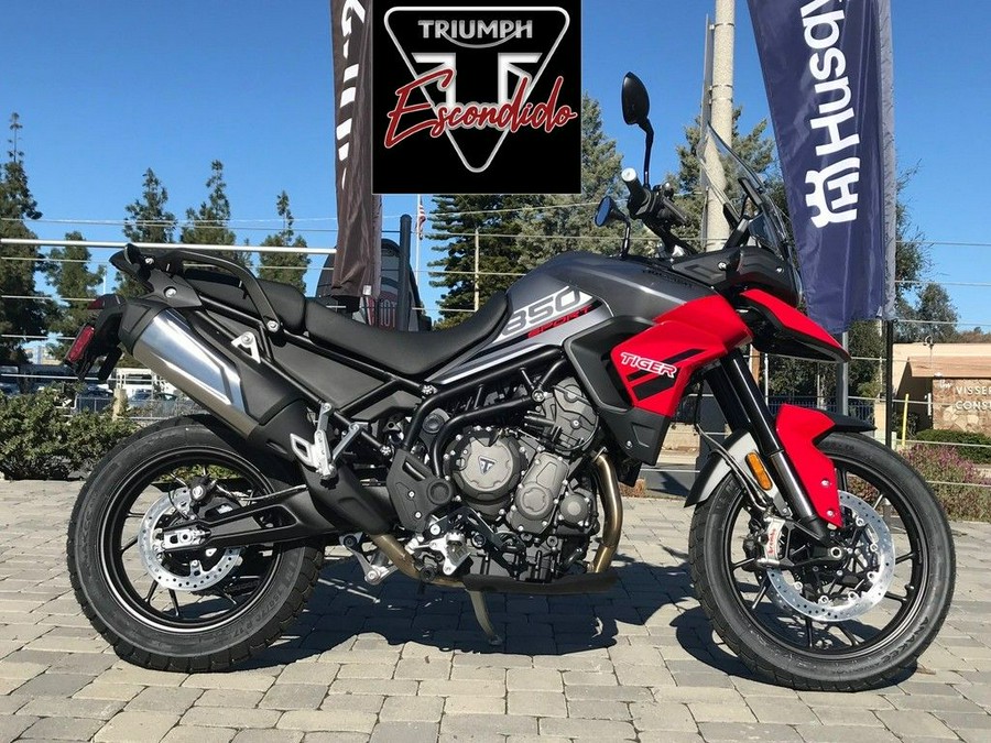 2024 Triumph Tiger 850 Sport Graphite/Diablo Red