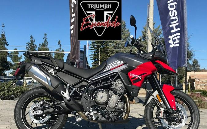 2024 Triumph Tiger 850 Sport Graphite/Diablo Red