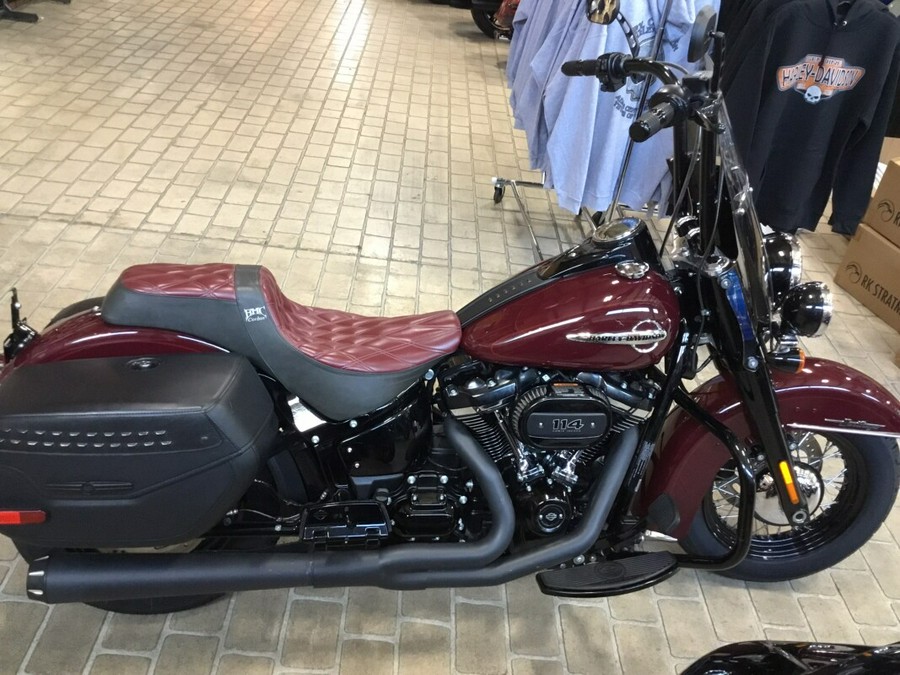 2020 Harley-Davidson Heritage Classic 114 Billiard Burgundy-Includes 1 year Warranty