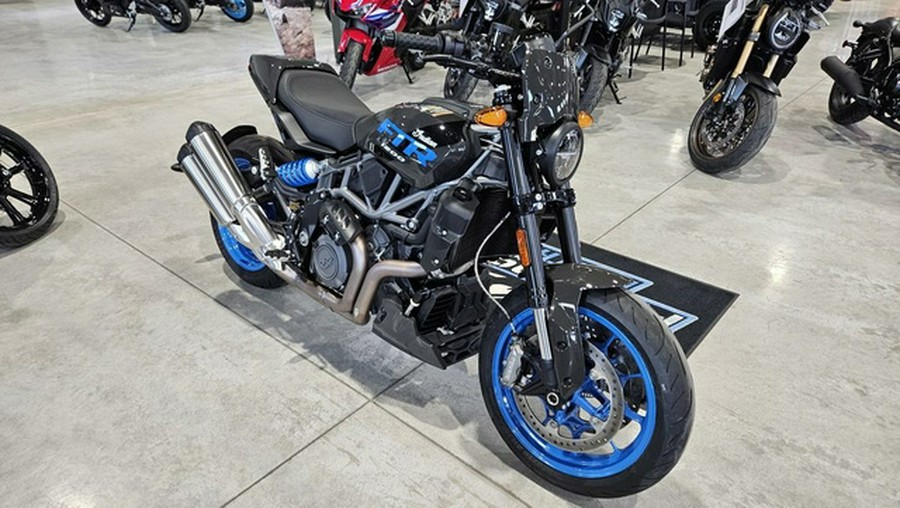 2024 Indian FTR Sport Granite Gray/Blue