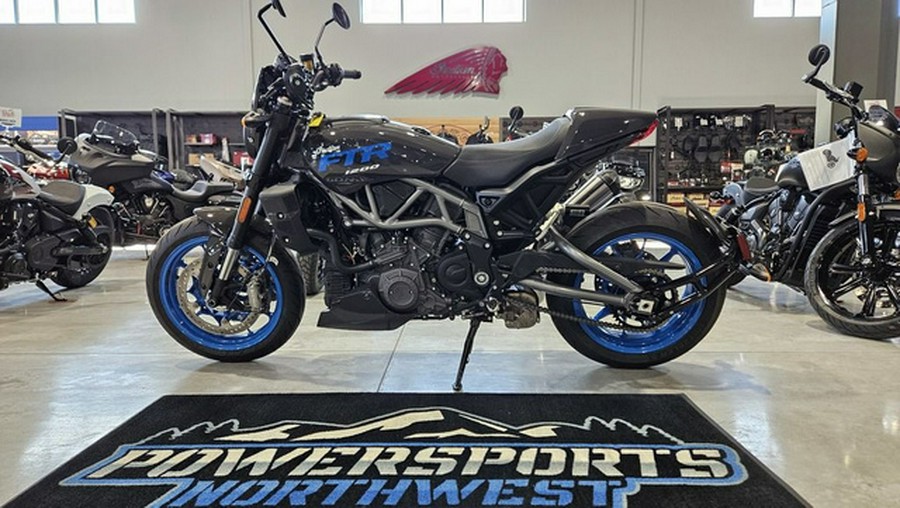 2024 Indian FTR Sport Granite Gray/Blue