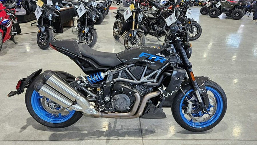 2024 Indian FTR Sport Granite Gray/Blue