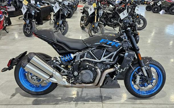 2024 Indian FTR Sport Granite Gray/Blue