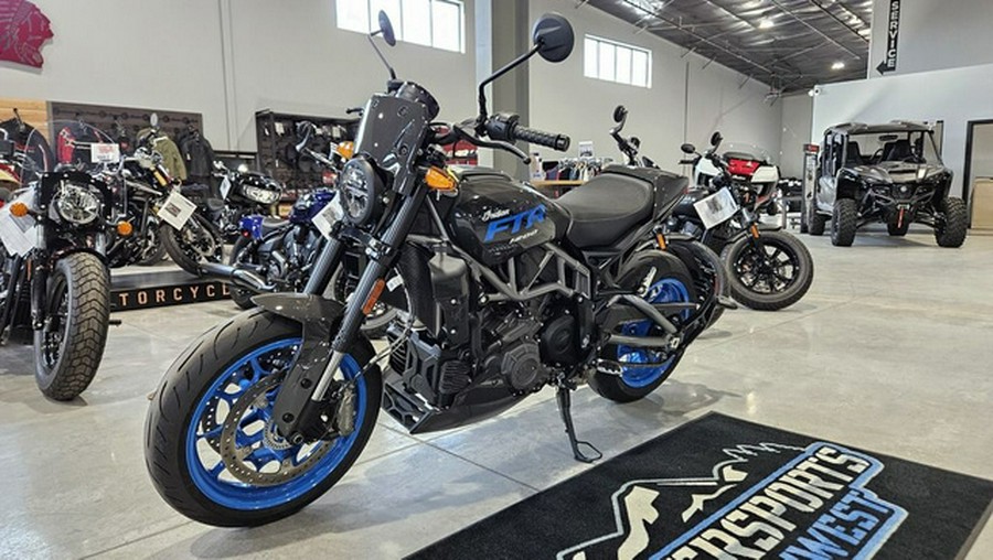 2024 Indian FTR Sport Granite Gray/Blue
