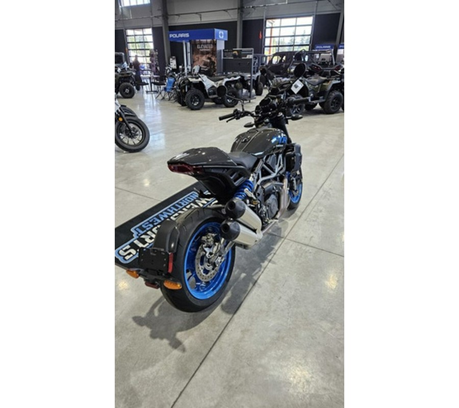 2024 Indian FTR Sport Granite Gray/Blue