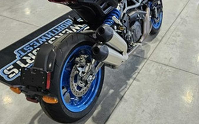 2024 Indian FTR Sport Granite Gray/Blue