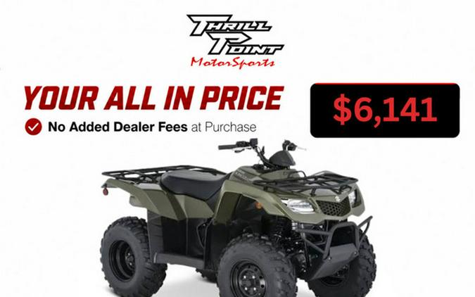2025 Suzuki KingQuad 400 ASi