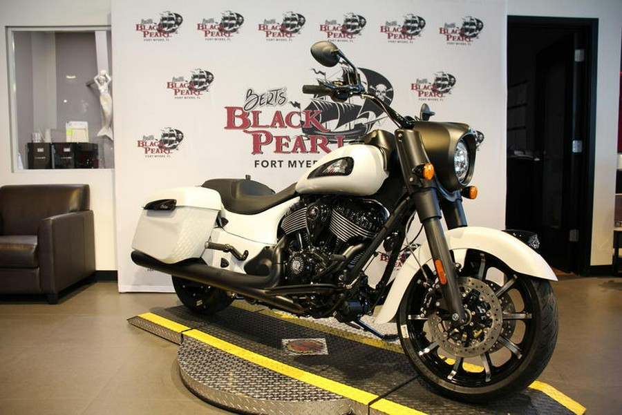 2026 Indian Motorcycle® SPRINGFIELD GHOST WHITE METALLIC