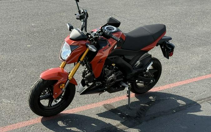 2025 Kawasaki Z125 PRO Cypher Camo Beige