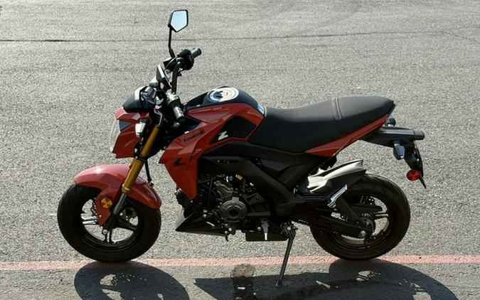 2025 Kawasaki Z125 PRO Cypher Camo Beige