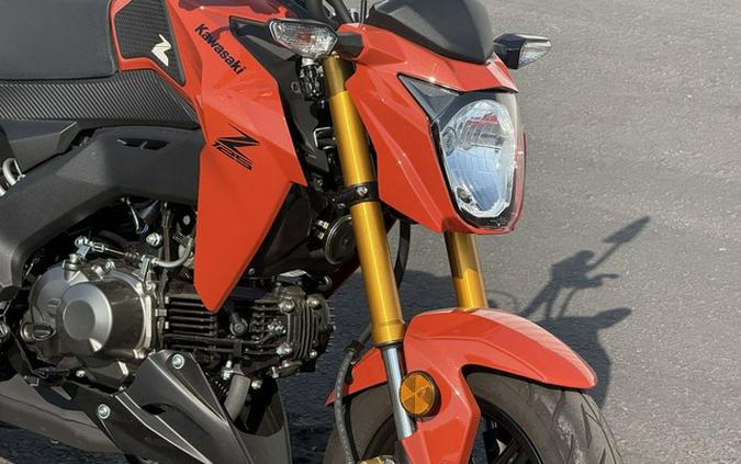2025 Kawasaki Z125 PRO Cypher Camo Beige