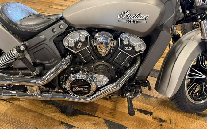 2016 Indian Motorcycle® Scout® Silver Smoke