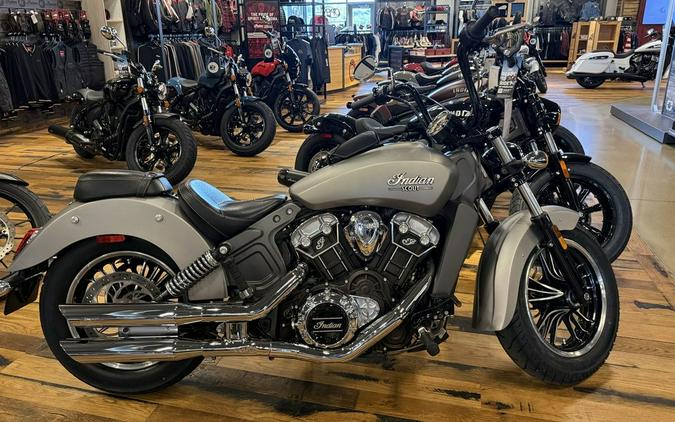 2016 Indian Motorcycle® Scout® Silver Smoke